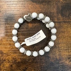 NWT Alex and Ani Beaded wrap bracelet